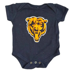 Chicago Bears Football Graphic Baby Body Suit 3-6M